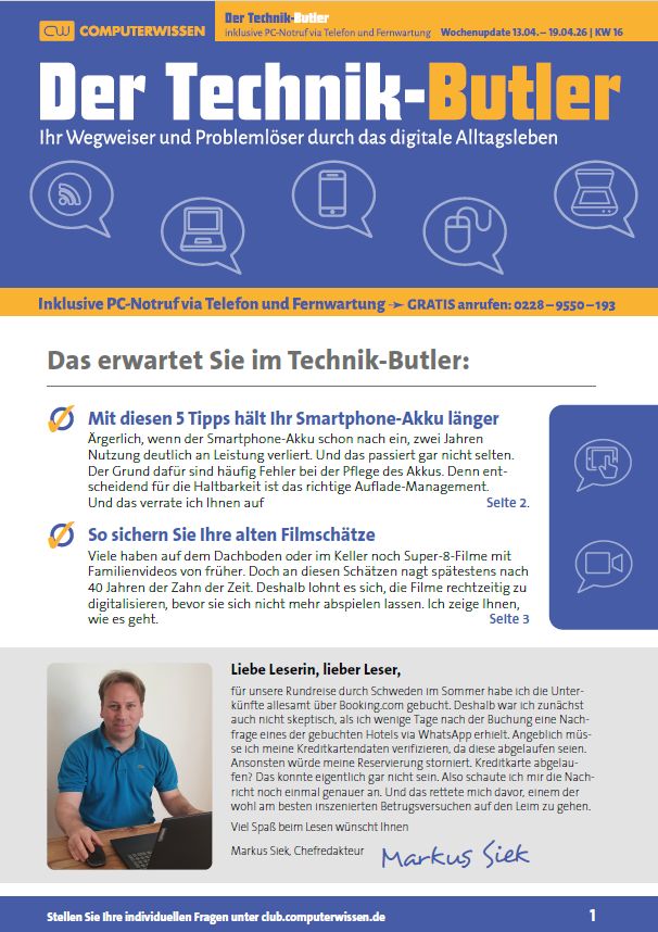 Titelbild Ausgabe  Nr. 16  | April 2026