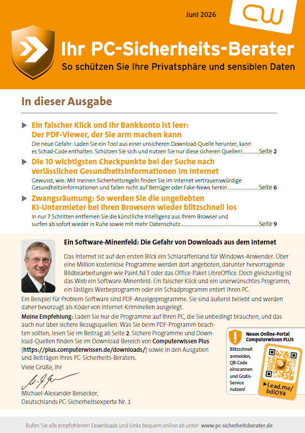 Titelbild Ausgabe  Nr. 6  | Juni 2026
