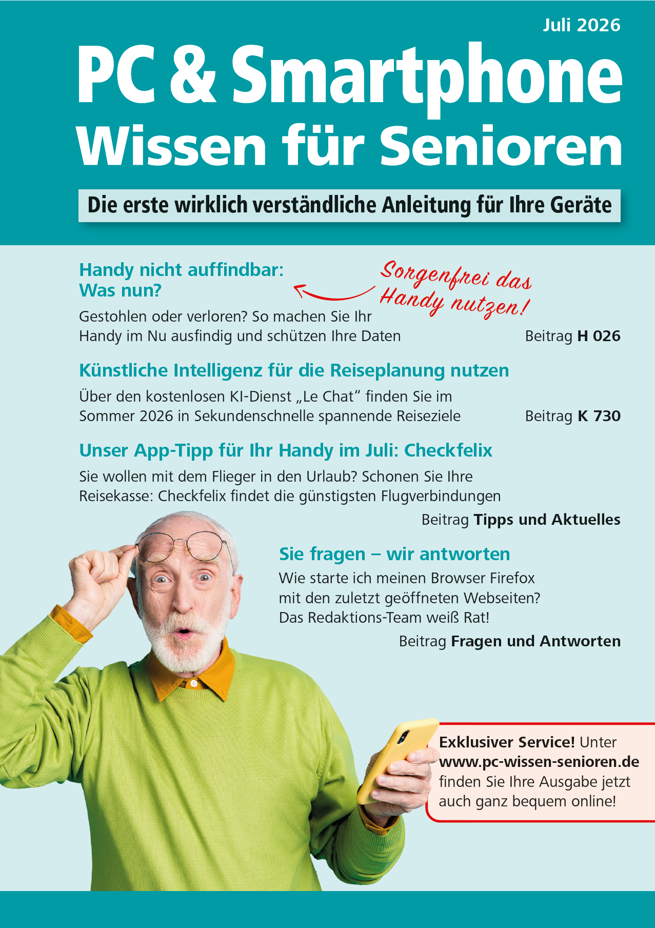 Titelbild Ausgabe  Nr. 7  | Juli 2026