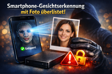 Android-Handy mit Foto knackbar: So wird Ihr Smartphone wieder sicher
