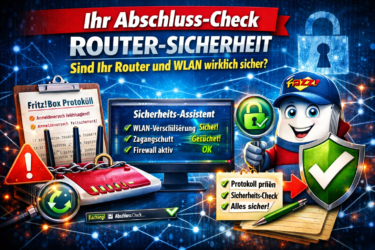 Ihr Abschluss-Check: Sind Ihr Router und Ihr WLAN wirklich sicher?