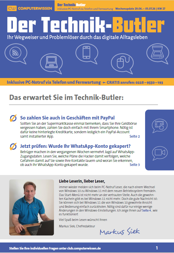 Titelbild Ausgabe  Nr. 27  | Juni 2026