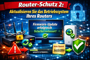 Router-Schutz 2: Aktualisieren Sie das Betriebssystem Ihres Routers