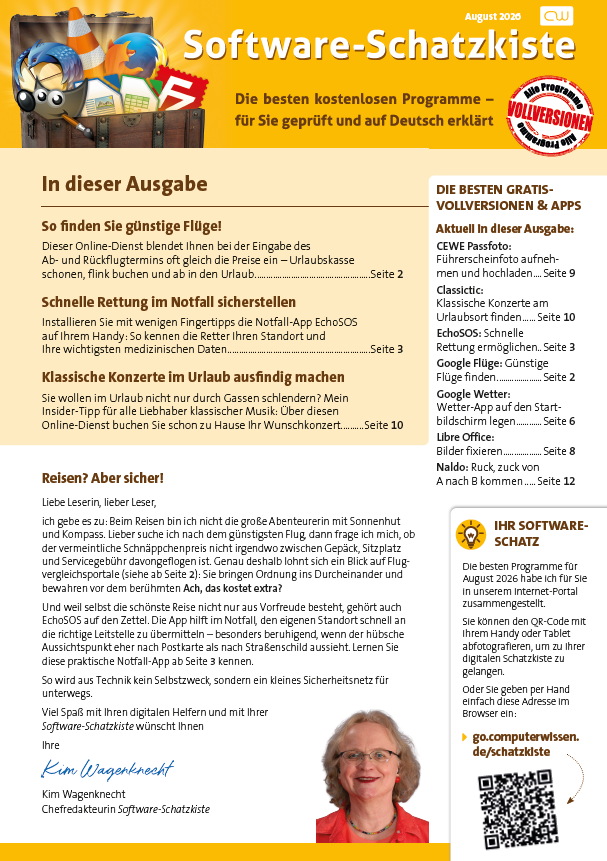 Titelbild Ausgabe  Nr. 8  | August 2026