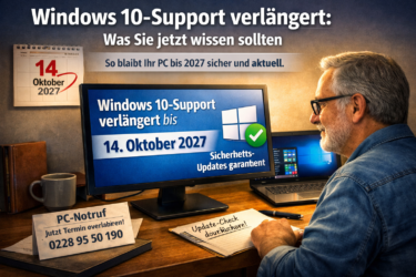 Windows-10-Support verlängert: Was Sie jetzt wissen sollten