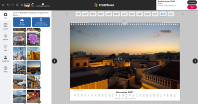 Erstellen Sie in nur 3 Schritten einen wunderschönen Wandkalender mit eigenen Fotos