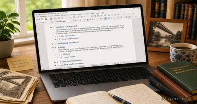 Wie Sie mit LibreOffice Writer in langen Dokumenten einzelne Kapitel einklappen und damit immer den Überblick behalten
