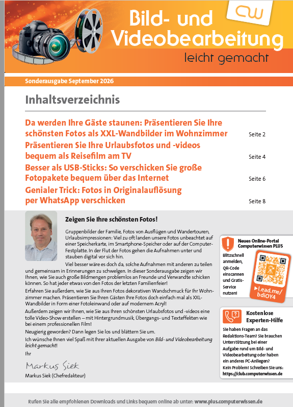 Titelbild Sonderausgabe  | September 2026