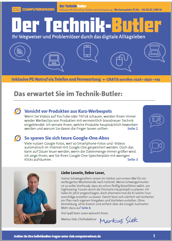 Titelbild Ausgabe  Nr. 36  | August 2026