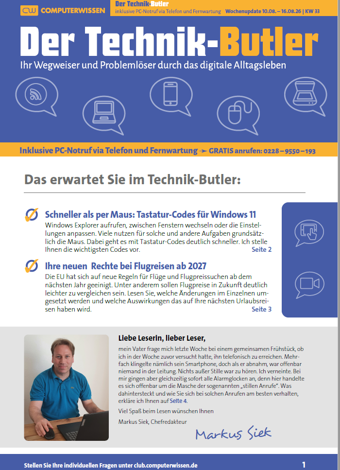 Titelbild Ausgabe  Nr. 33  | August 2026