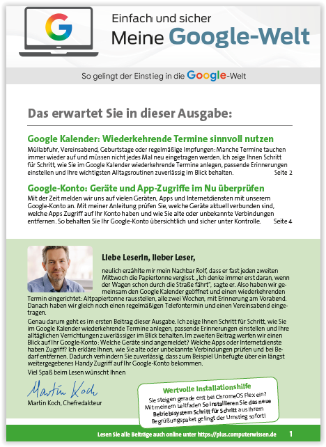Titelbild Ausgabe  Nr. 30  | Juli 2026