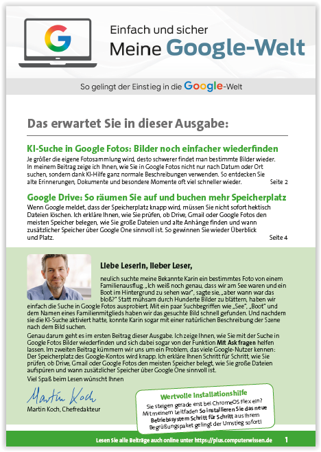 Titelbild Ausgabe  Nr. 31  | Juli 2026