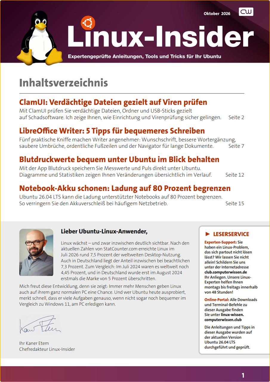 2026 – Linux Insider 15-cover