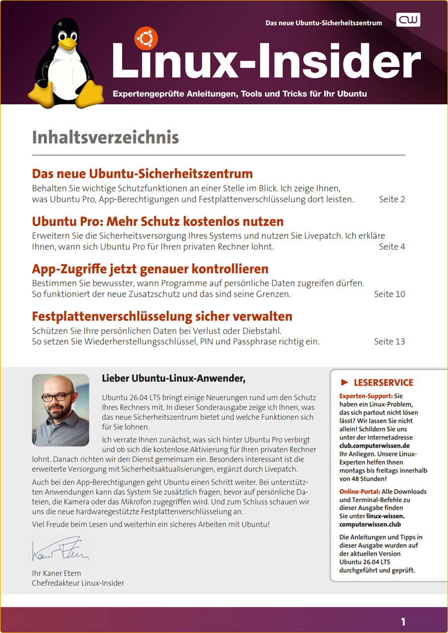 Titelbild Sonderausgabe  | Oktober 2026