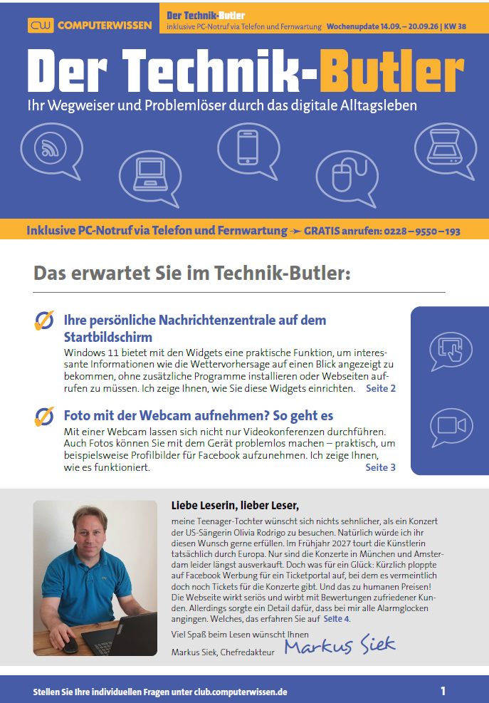 Titelbild Ausgabe  Nr. 38  | September 2026