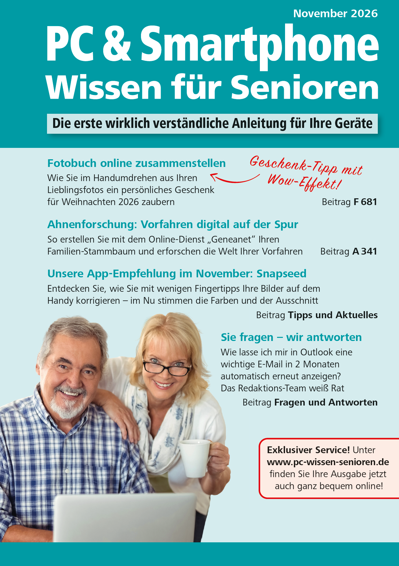 Titelbild Ausgabe  Nr. 11  | November 2026