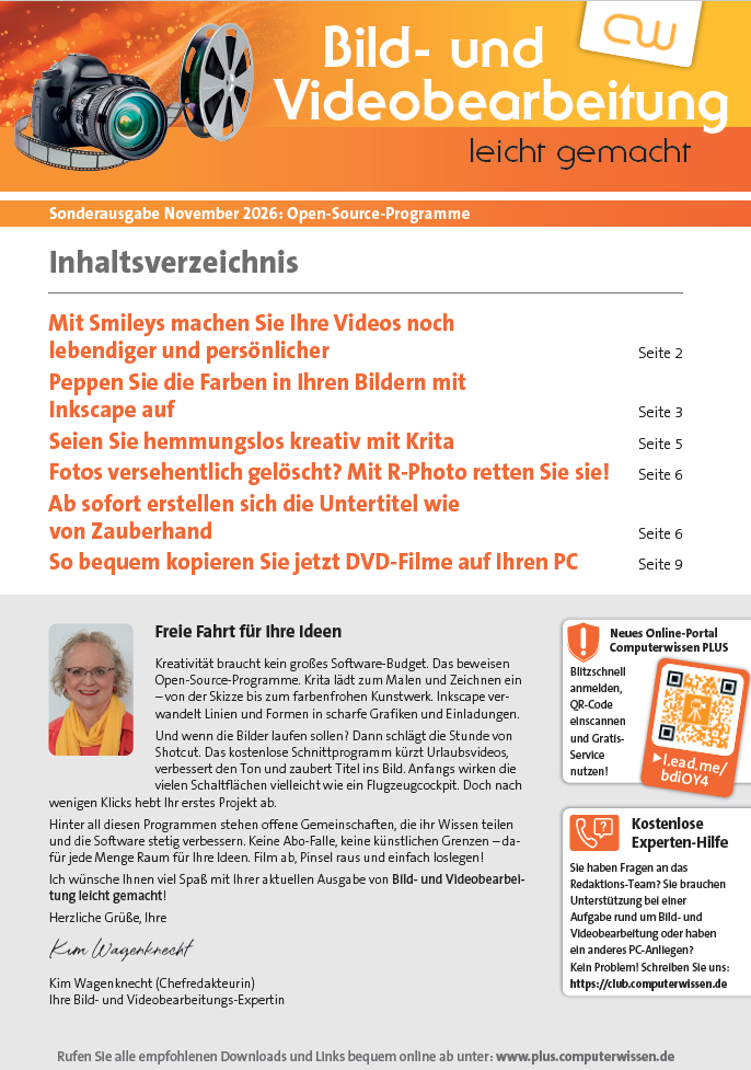 Titelbild Sonderausgabe  | November 2026